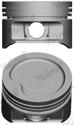 NÜRAL Piston 87-307100-20 NÜRAL 87-307100-20 Opel Kadett E CC engine piston replacement