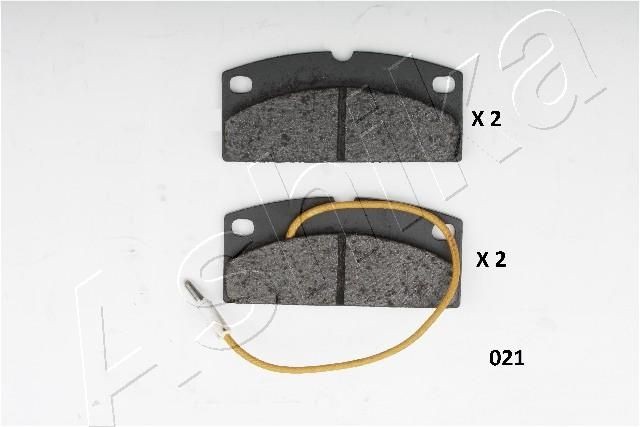 Plaquettes de frein ASHIKA 50-00-021 ASHIKA 50-00-021: Plaquettes de frein Aixam A.741 2023