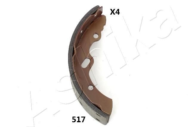 ASHIKA Bremsbackensatz 55-05-517 55-05-517 Bremsbackensatz MITSUBISHI LANCER ASHIKA kaufen
