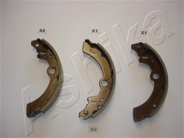 ASHIKA Σετ σιαγόνων φρένων 55-08-822 55-08-822 ASHIKA Σιαγώνες Suzuki φθηνά