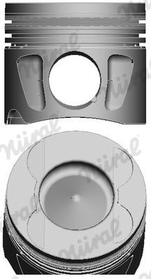 NÜRAL Männät 87-427507-00 NÜRAL 87-427507-00 Celeste A7 mäntä hinta