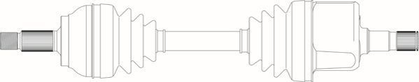GENERAL RICAMBI Άξονας μετάδοσης κίνησης CI3010 GENERAL RICAMBI CI3010 Ημιαξόνιο CX I Hatchback τιμες