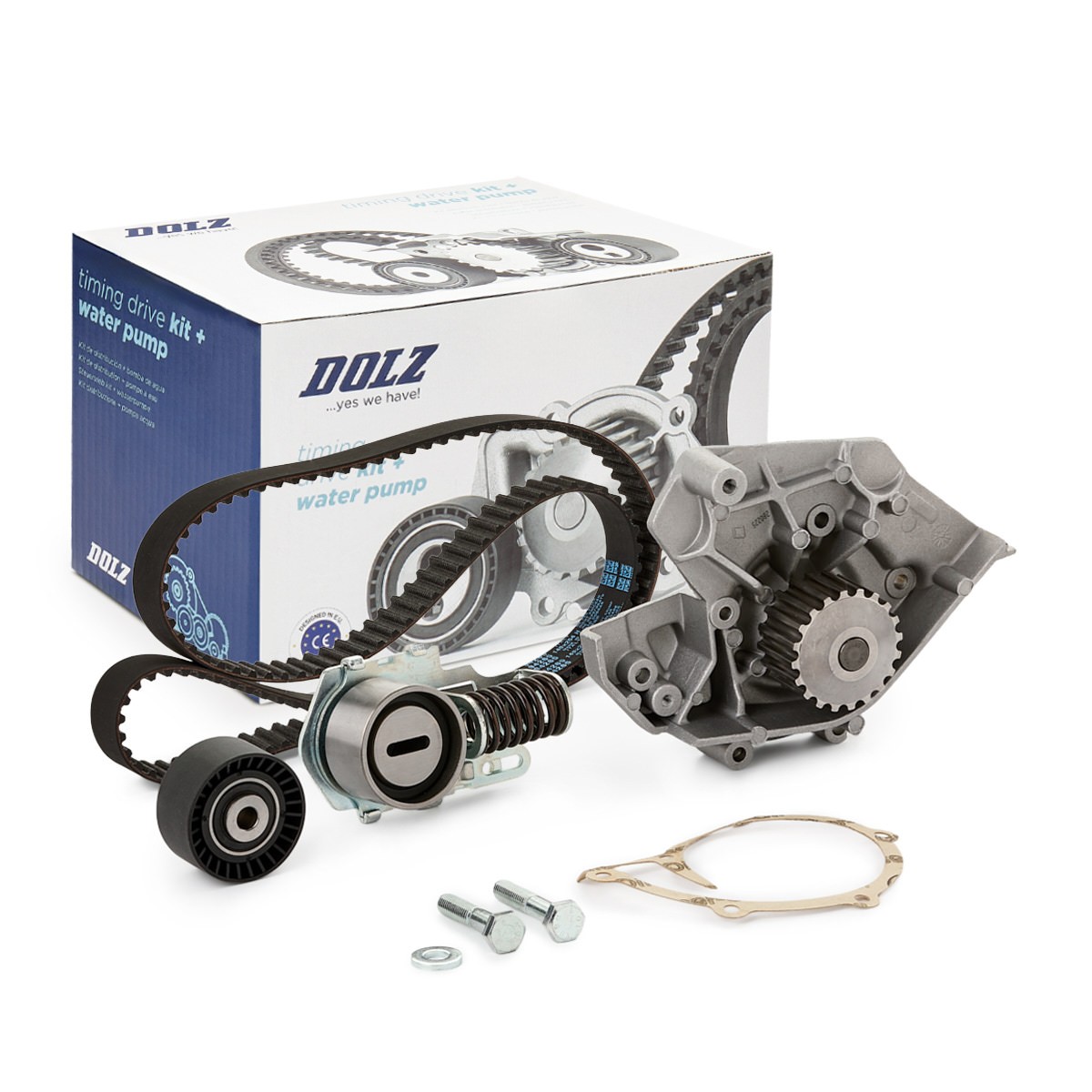DOLZ Registerreimsett med vannpumpe KD009 KD009 DOLZ Registerreimsett Rover billige