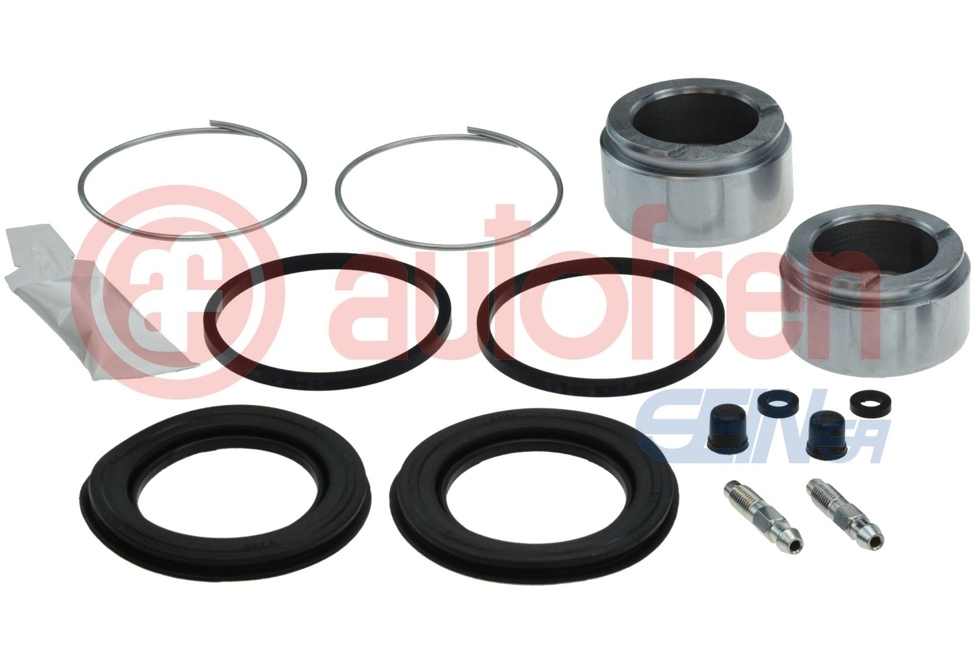 AUTOFREN SEINSA Σετ επισκευής, δαγκάνα φρένων D41762C AUTOFREN SEINSA D41762C Σετ επισκευής δαγκάνα φρένων VW T2 Φορτηγό πλατφόρμα γνήσια τιμες