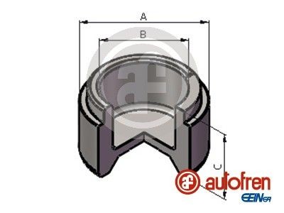 AUTOFREN SEINSA Piston, étrier de frein D025519 AUTOFREN SEINSA D025519 Piston d'étrier de frein BMW G11 pas cher