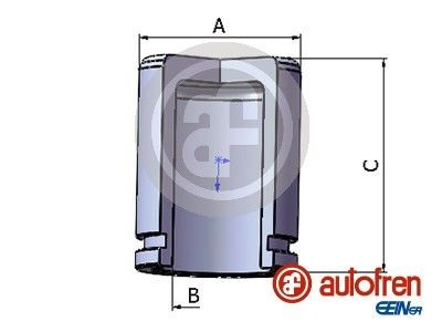 AUTOFREN SEINSA Pistoncino pinza freno D025435 AUTOFREN SEINSA D025435 Pistone pinza freno Hyundai I40 Sedan prezzo