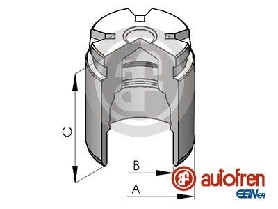 AUTOFREN SEINSA Bromskolv D025124 AUTOFREN SEINSA D025124 Bromskolv FORD Escort Mk6 Hatchback (GAL, AAL, ABL)
