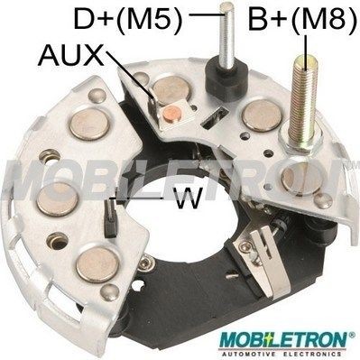MOBILETRON Ανορθωτής, γεννήτρια RB-04H RB-04H Μεμονωμένα εξαρτήματα HYUNDAI KONA MOBILETRON