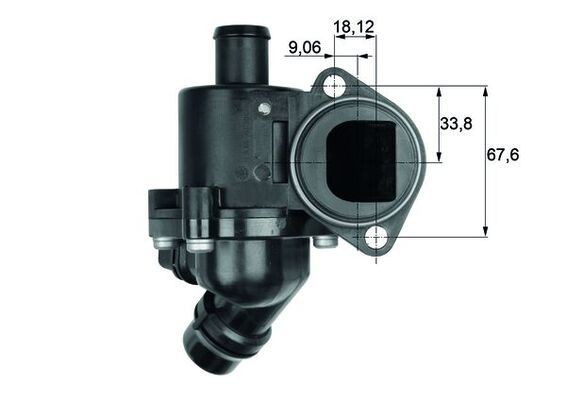 MAHLE Termostat, oliekøling TO 16 79 MAHLE TO 16 79 Sprinter 3-T Ladvogn/Chassis (W903) Olietermostat originale pris
