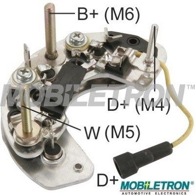 MOBILETRON Ανορθωτής, γεννήτρια RL-09H RL-09H Μεμονωμένα εξαρτήματα MOBILETRON HYUNDAI KONA