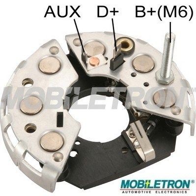MOBILETRON Ανορθωτής, γεννήτρια RB-02H Μεμονωμένα εξαρτήματα MOBILETRON Hyundai KONA RB-02H