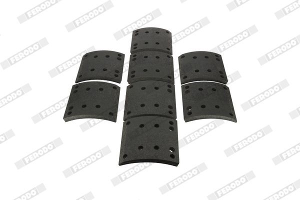 FERODO Brake Lining Kit, drum brake K19487.9-F3672 Vauxhall CORSA FERODO handbrake shoes K194879F3672