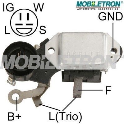MOBILETRON Regulador do alternador VR-H2000-40 MOBILETRON VR-H2000-40 Regulador do alternador Rekord B Carrinha baratos