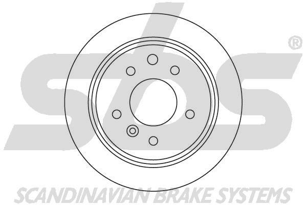 sbs Brake disc 1815201217 1815201217 sbs brake disc JAGUAR