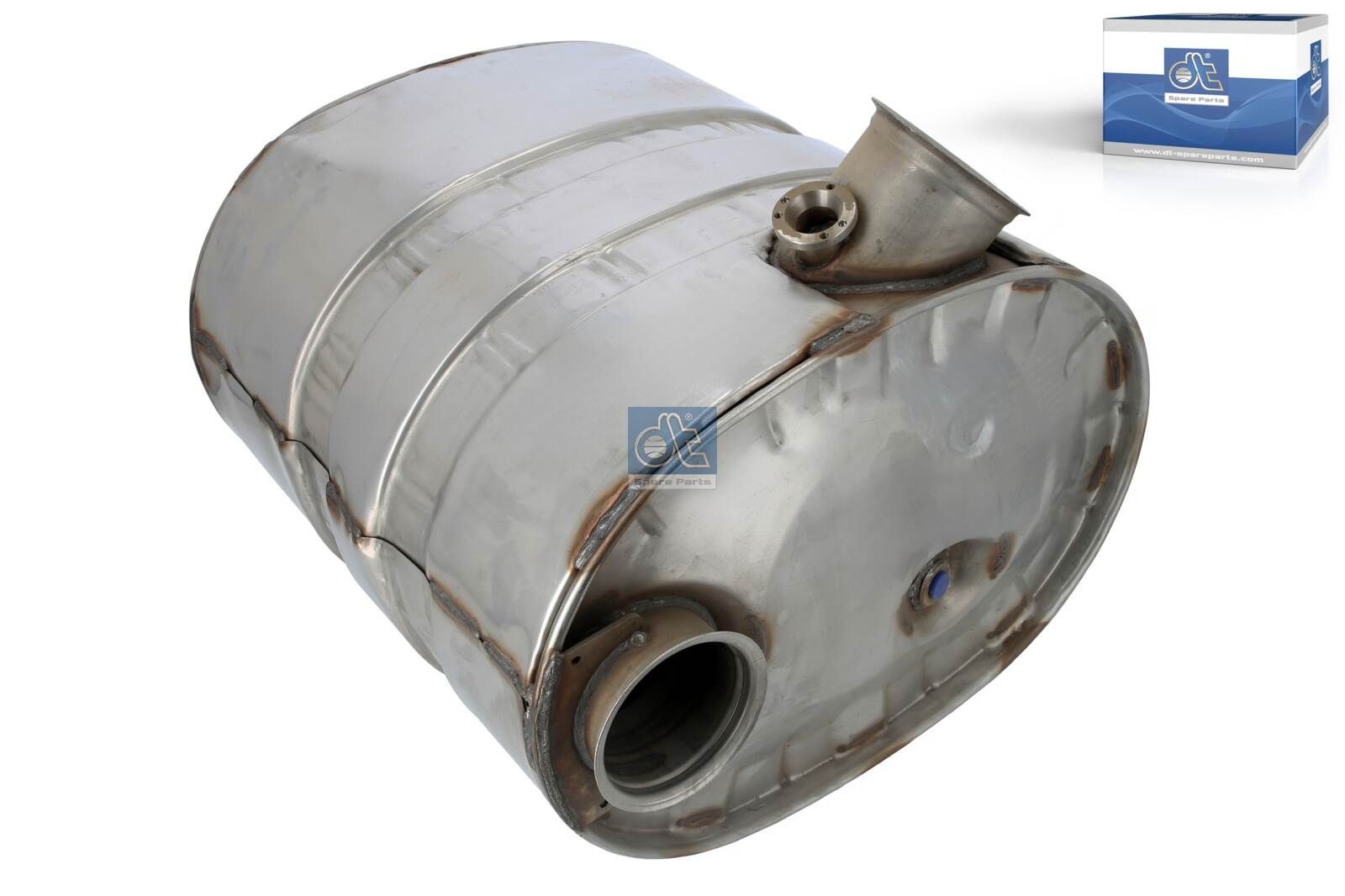 DT Spare Parts Vidējais- / Gala izpl. gāzu trokšņa slāpētājs 6.37016 DT Spare Parts 6.37016 Vidējais- / Gala izpl. gāzu trokšņa slāpētājs