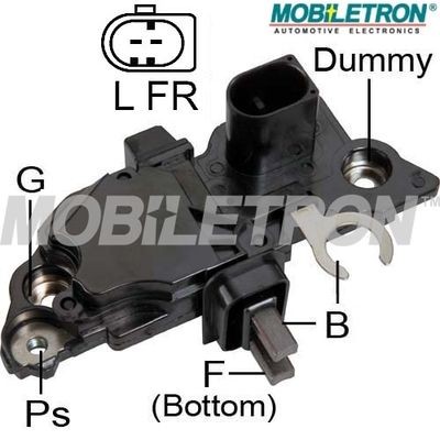 MOBILETRON Alternator Regulator VR-B254 SUZUKI BALENO MOBILETRON alternator regulator VRB254