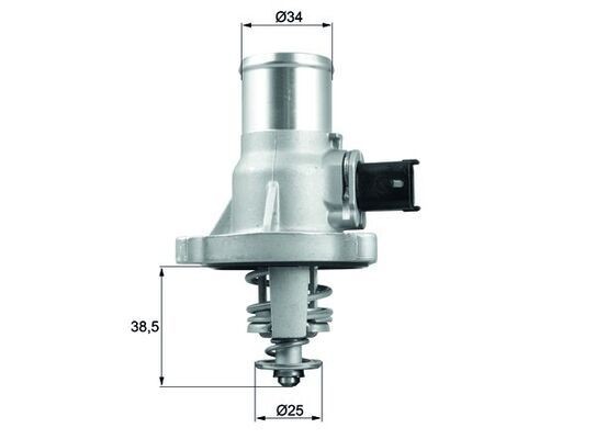MAHLE Termostat, kylvätska TM 41 105 Byta Termostat Chevrolet G20 Skåp kostnad MAHLE TM 41 105