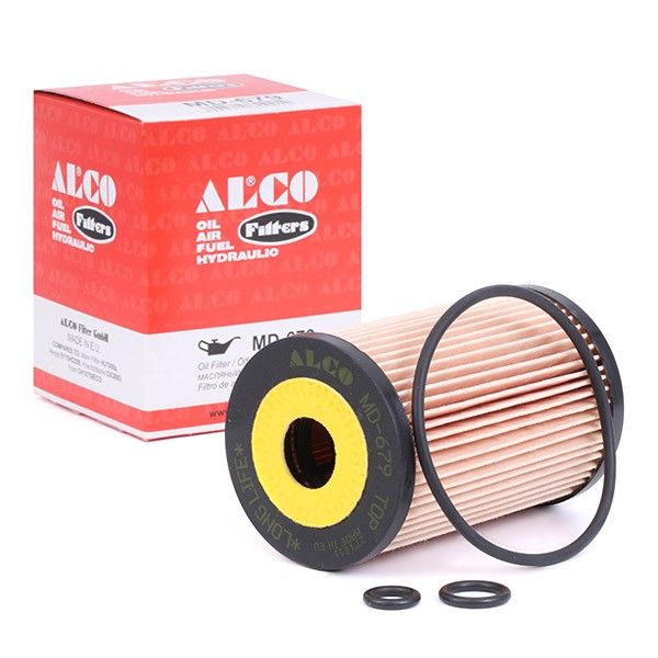 ALCO FILTER Oil filter MD-679 MD-679 ALCO FILTER engine oil filter SKODA