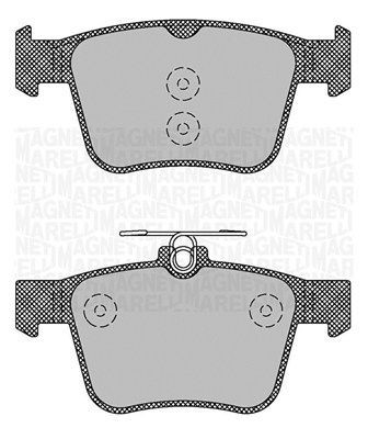 MAGNETI MARELLI Piduriklotsid 363916060713 Sport piduriklotsid SKODA MAGNETI MARELLI 363916060713