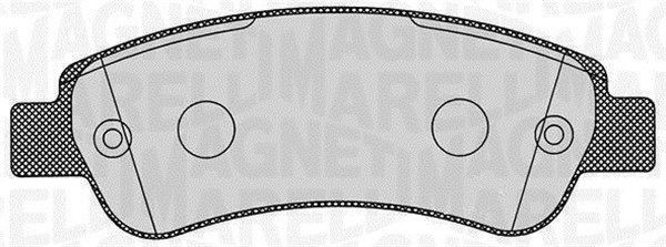 MAGNETI MARELLI Bremžu kluči 363916060191 363916060191 Bremžu uzlikas PEUGEOT 5008 MAGNETI MARELLI