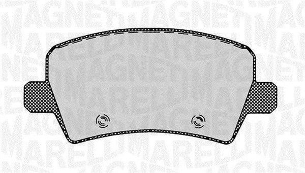MAGNETI MARELLI Piduriklotsid 363916060264 MAGNETI MARELLI Sport piduriklotsid VOLVO 363916060264
