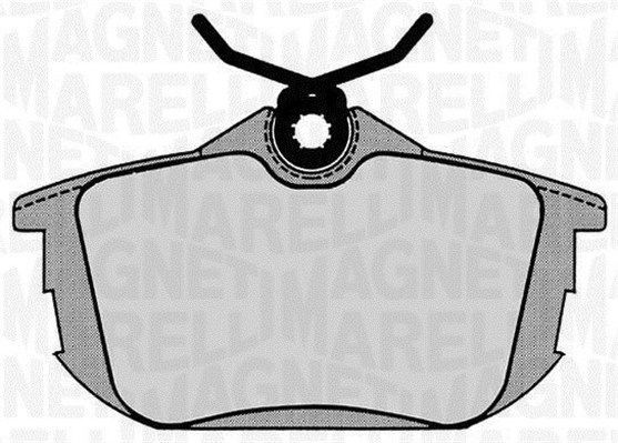 MAGNETI MARELLI Piduriklotsid 363916060336 Sport piduriklotsid VOLVO MAGNETI MARELLI 363916060336