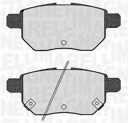 MAGNETI MARELLI Kit pastiglie freni 363916060629 363916060629 Pastiglie freno sportive TOYOTA LAND CRUISER MAGNETI MARELLI costo