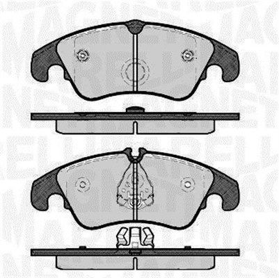 MAGNETI MARELLI Kit pastiglie freni 363916060140 363916060140 costo Pastiglie freno sportive AUDI A7 MAGNETI MARELLI