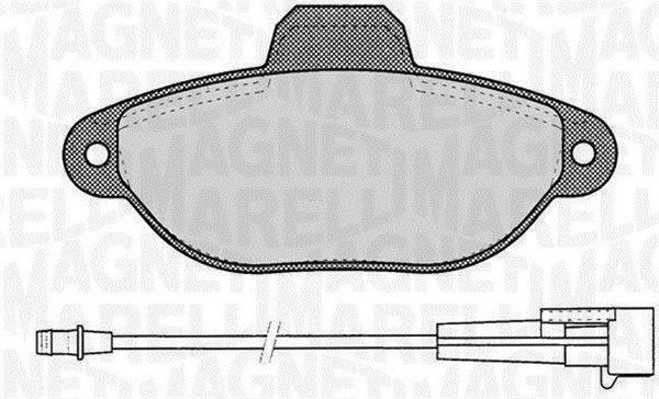 MAGNETI MARELLI Kit pastiglie freni 363916060217 363916060217 Pastiglie dei freni MAGNETI MARELLI FIAT BRAVO costo