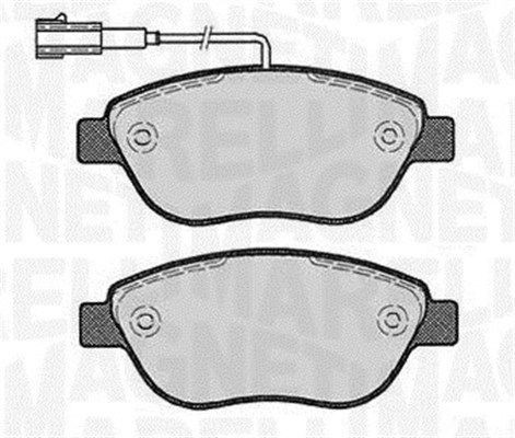 MAGNETI MARELLI Kit pastiglie freni 363916060221 363916060221 costo Pastiglie freno sportive MAGNETI MARELLI OPEL MERIVA