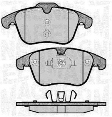 MAGNETI MARELLI Piduriklotsid 363916060263 Sport piduriklotsid MAGNETI MARELLI VOLVO 363916060263