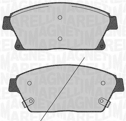 MAGNETI MARELLI Bremžu kluči 363916060424 Sporta bremžu kluči MAGNETI MARELLI CAPTIVA 363916060424 lēti