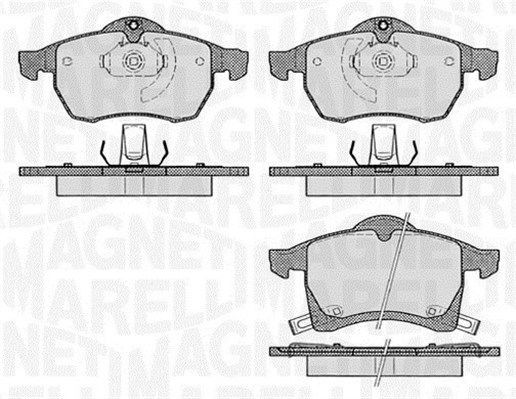MAGNETI MARELLI Bremžu kluči 363916060523 Sporta bremžu kluči MAGNETI MARELLI Chevrolet CAPTIVA 363916060523