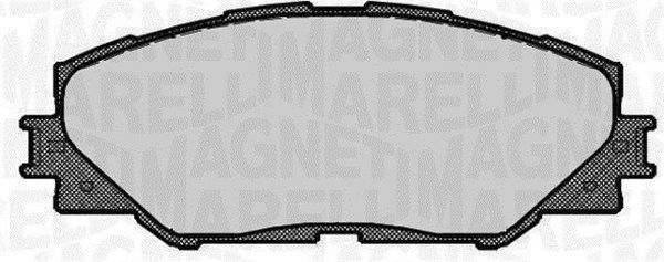 MAGNETI MARELLI Kit pastiglie freni 363916060663 363916060663 Pastiglie freno sportive MAGNETI MARELLI TOYOTA LAND CRUISER costo