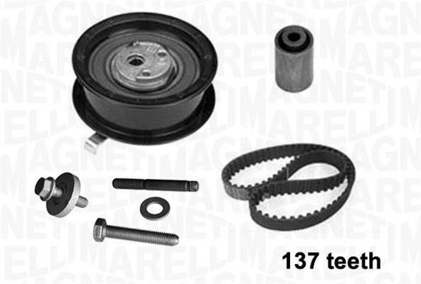 MAGNETI MARELLI Distributieriem set 341301350000 341301350000 Distributieriemset Volkswagen LT MAGNETI MARELLI