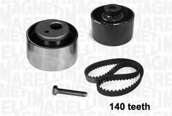 MAGNETI MARELLI Kit de distribution 341304160000 Peugeot 307 Courroie de distribution MAGNETI MARELLI 341304160000