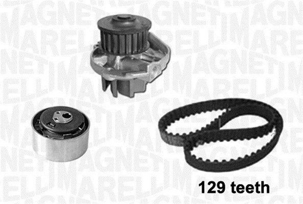 MAGNETI MARELLI Kit cinghia distribuzione, pompa acqua 341405810003 341405810003 Kit cinghia di distribuzione e pompa acqua MAGNETI MARELLI VOLVO XC 90 costo