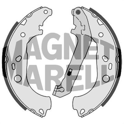 MAGNETI MARELLI Bremsesko 360219198352 MAGNETI MARELLI 360219198352 Bremsesko