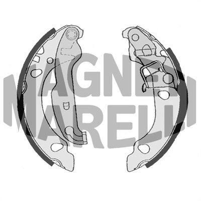MAGNETI MARELLI Bromsback 360219198310 360219198310 MAGNETI MARELLI bromsbackar FORD CAPRI