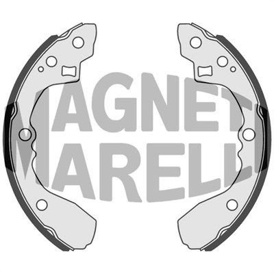 MAGNETI MARELLI Bremsesko 360219198362 360219198362 Bremsesko sett KIA SPORTAGE MAGNETI MARELLI
