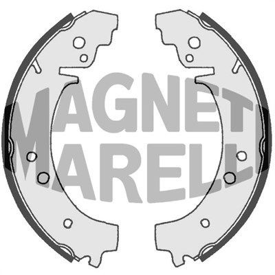MAGNETI MARELLI Bremsebakke 360219198298 360219198298 Bremsebakkesæt JAGUAR XK MAGNETI MARELLI