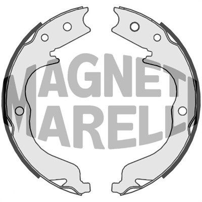 MAGNETI MARELLI Bromsback 360219198386 360219198386 MAGNETI MARELLI bromsbackar CITROЁN C4