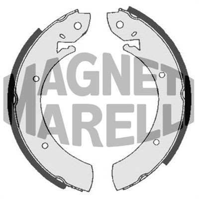 MAGNETI MARELLI Remschoen 360219198336 360219198336 Remschoenen set HYUNDAI ATOS MAGNETI MARELLI
