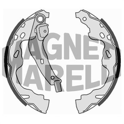 MAGNETI MARELLI Jarrukenkä 360219198309 360219198309 MAGNETI MARELLI Jarrukengät OPEL VECTRA