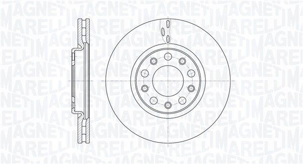 MAGNETI MARELLI Disco freno 361302040112 361302040112 costo Dischi freno MAGNETI MARELLI ALFA ROMEO 75