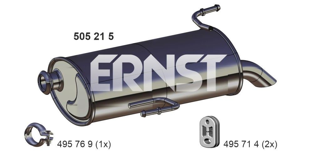 ERNST Lõppsummuti 505215 Summuti pütt ERNST BIPPER 505215 odav