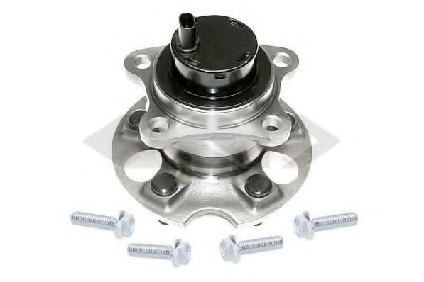 SPIDAN Riteņa rumbas gultņa komplekts 72012 SPIDAN Riteņa rumbas gultnis RENAULT 72012