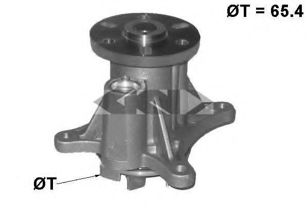 SPIDAN Vattenpump 91628 FIAT vattenpumpar SPIDAN 91628