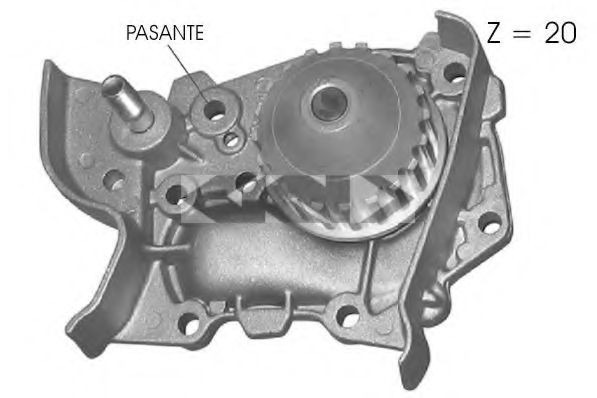 SPIDAN Ūdenssūknis 91710 Ūdens sūknis SPIDAN SEAT 91710