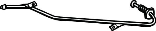 BOSAL Drukleiding, druksensor (roetfilter) 000-055 MG MGC Sensor, uitlaatgasdruk BOSAL 000-055